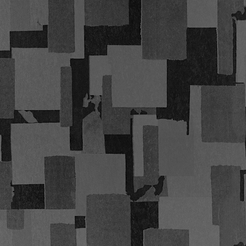 VINYL-METALLIC-MONTAGE-BLACK-STEEL-PHILLIP-JEFFRIES-9092 - Phillip Jeffries Wallpaper Wallcovering