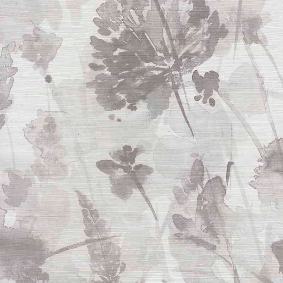 WILDFLOWERS-SILVER-ON-MANILA-HEMP-PHILLIP-JEFFRIES-8507 - Phillip Jeffries Wallpaper Wallcovering