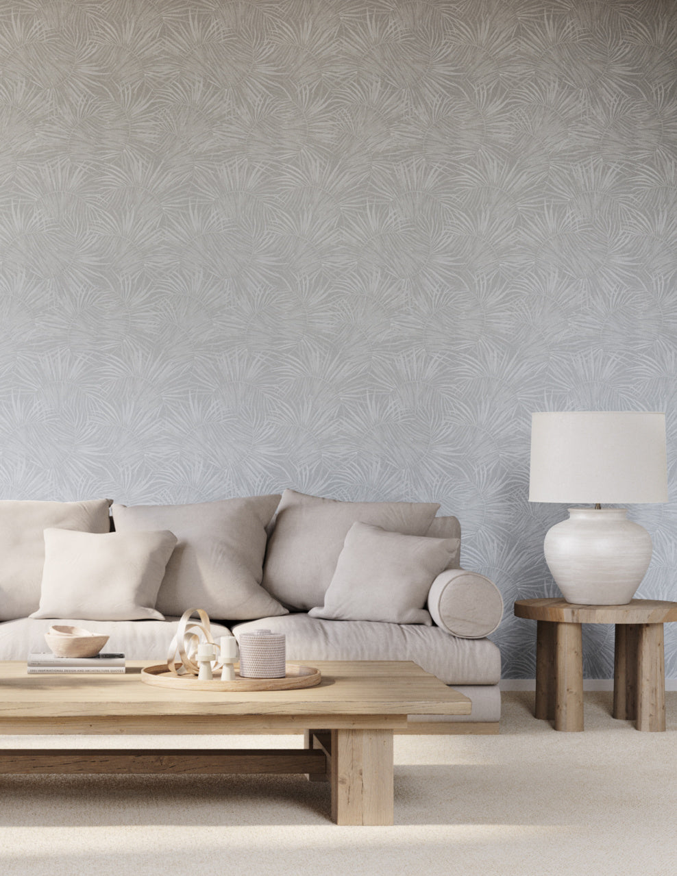 ISLAND-TIME-CALM-PALM-ON-MANILA-HEMP-PHILLIP-JEFFRIES-10453 - Phillip Jeffries Wallpaper Wallcovering