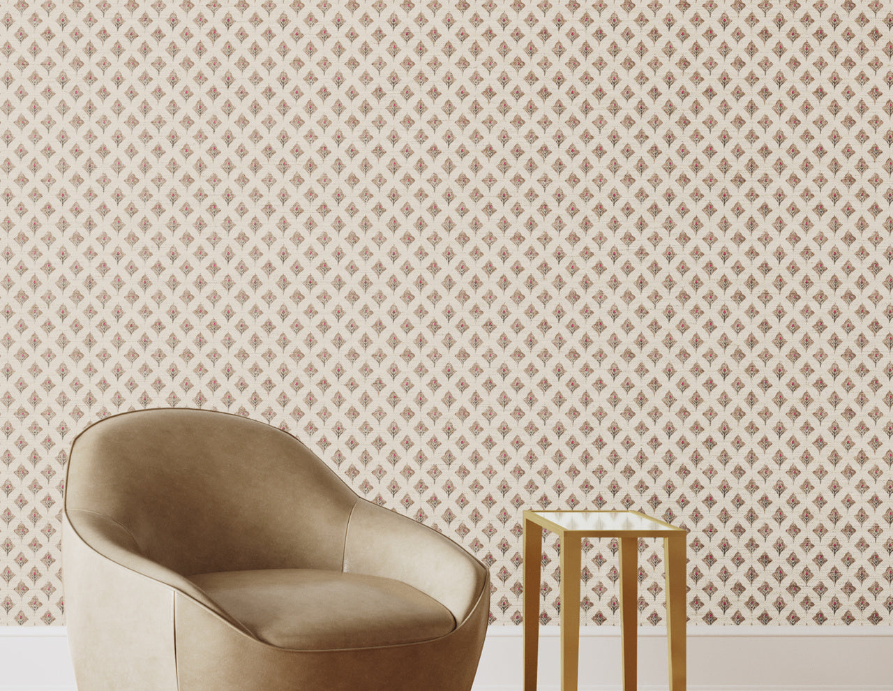 TEA-TIME-CHAI-ON-CANVAS-LINEN-PHILLIP-JEFFRIES-25704 - Phillip Jeffries Wallpaper Wallcovering