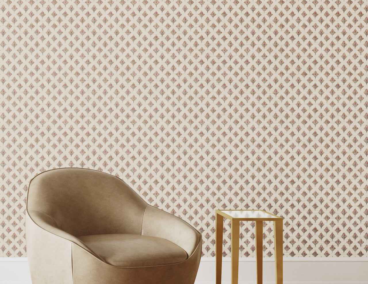 Tea Time Chai on Canvas Linen - Phillip Jeffries 25704 - Phillip Jeffries Wallpaper Wallpaper