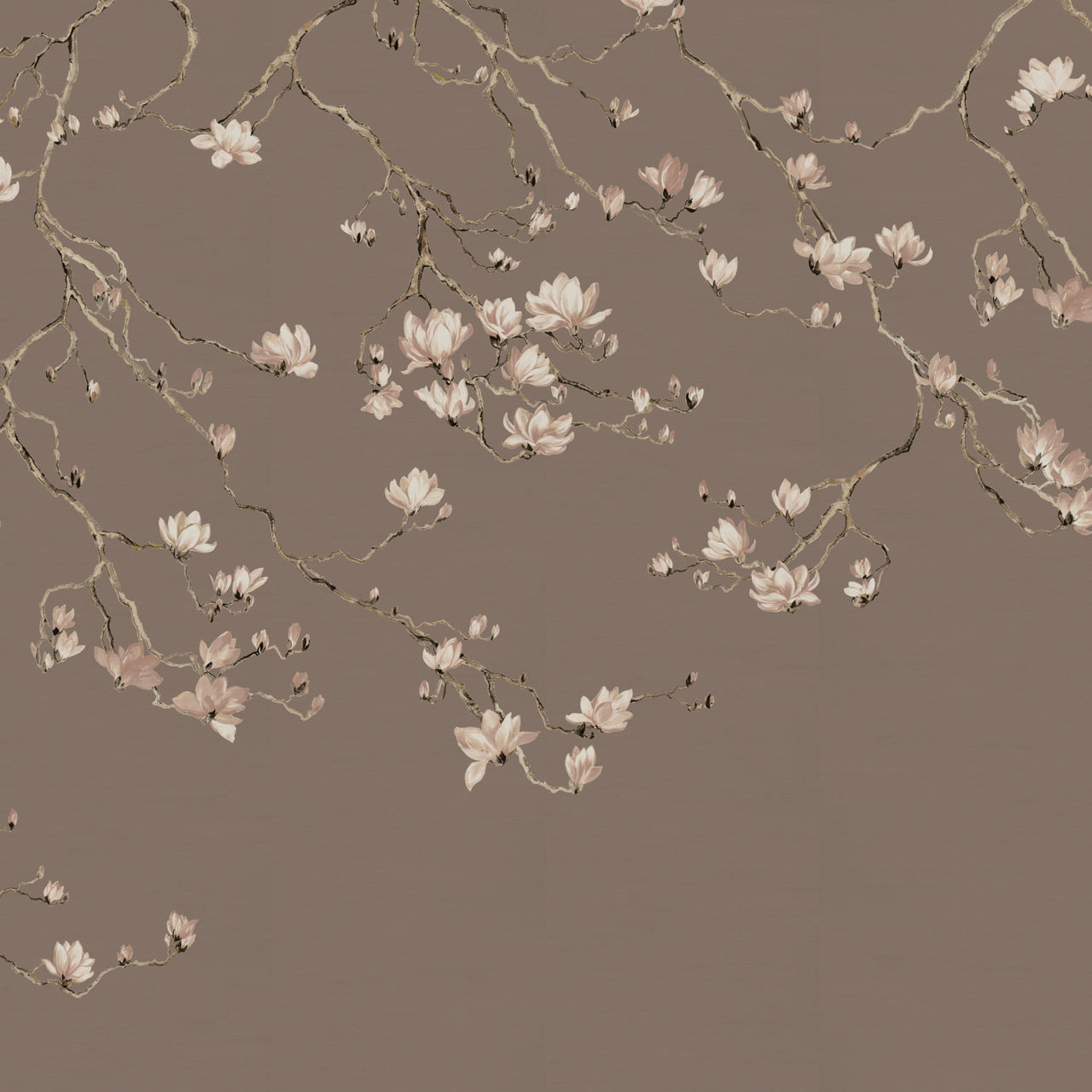 BLOSSOM-BLUSH-MAUVE-ON-GLAM-GRASS-PHILLIP-JEFFRIES-36406 - Phillip Jeffries Wallpaper Wallcovering