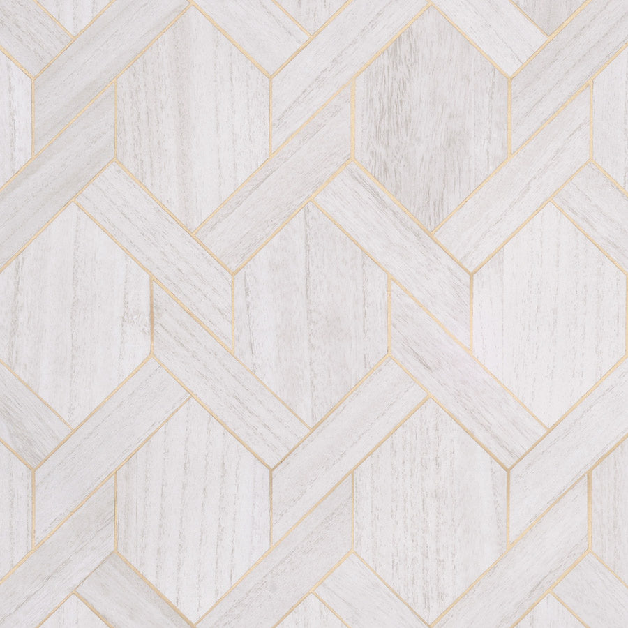 YACHT-CLUB-WHITEWASH-GOLD-PHILLIP-JEFFRIES-4232 - Phillip Jeffries Wallpaper Wallcovering