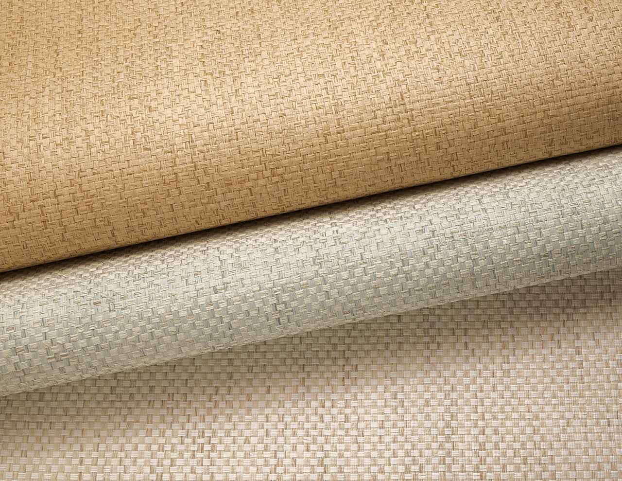 Wellington Weave Warm Beige - Phillip Jeffries 35202 - Phillip Jeffries Wallpaper Wallcovering