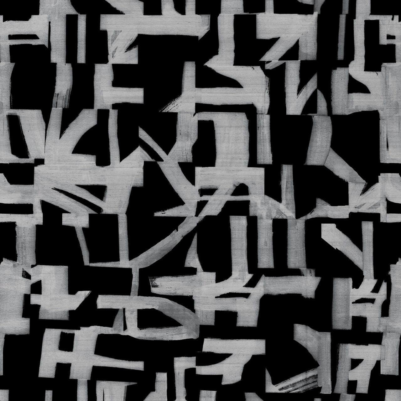 OFFSET-INVERTED-BLACK-ON-STAR-DUST-SILK-PHILLIP-JEFFRIES-9137 - Phillip Jeffries Wallpaper Wallcovering