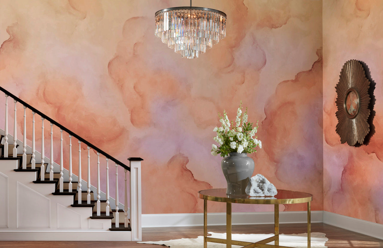 FLIGHT-SUNRISE-CLOUDS-ONLY-ON-CANVAS-LINEN-PHILLIP-JEFFRIES-7065 - Phillip Jeffries Wallpaper Wallcovering