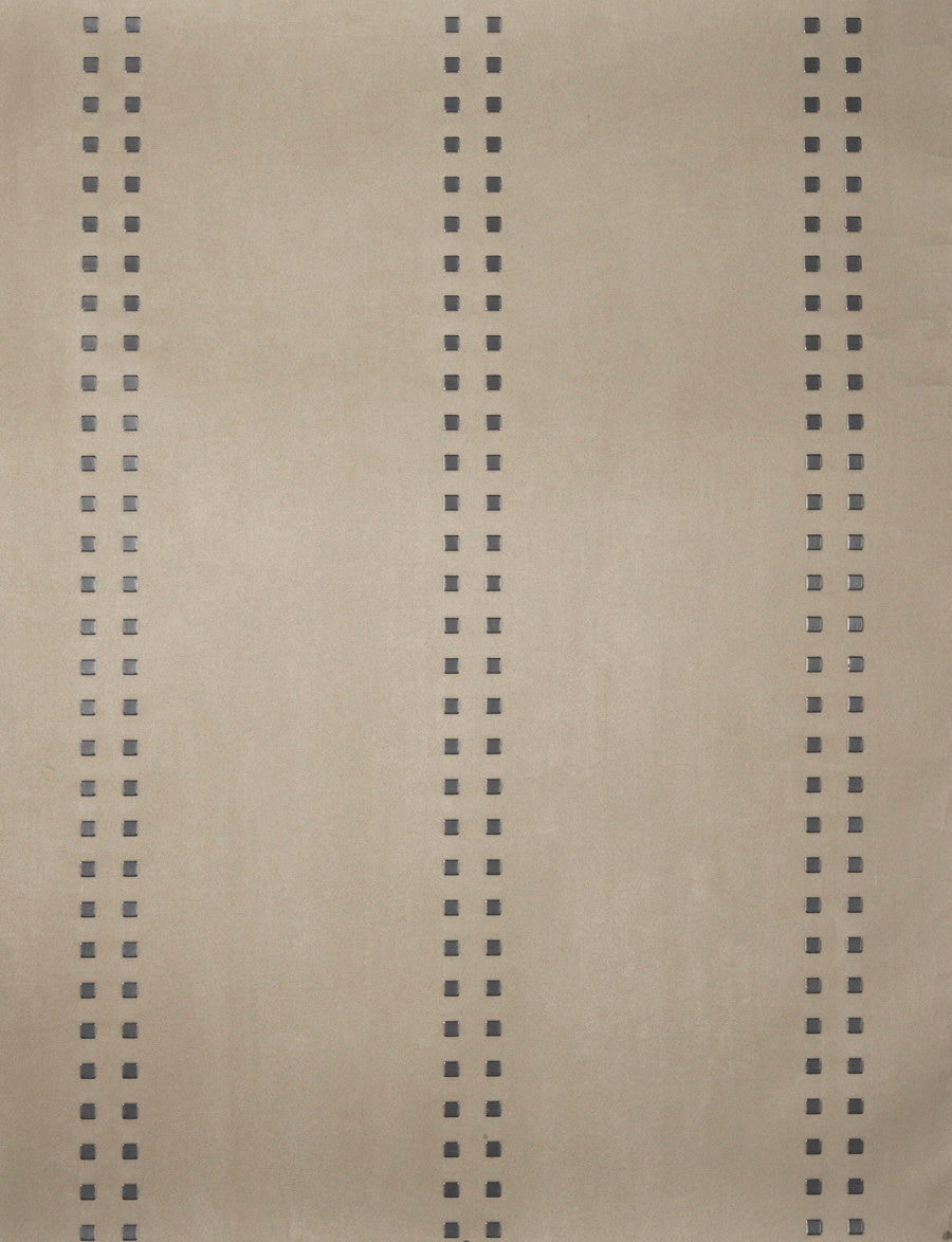 STUDS-AND-STRIPES-VERTICAL-NICKEL-ON-SUEDE-LOUNGE-PHILLIP-JEFFRIES-5786-V - Phillip Jeffries Wallpaper Wallcovering