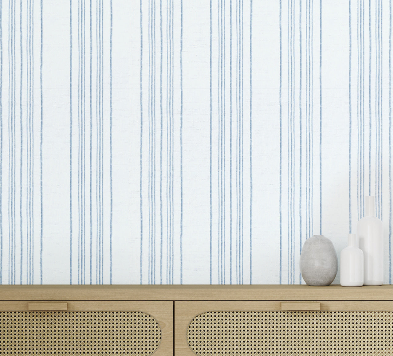 SAILOR-STRIPE-BLUE-STERN-ON-CANVAS-LINEN-PHILLIP-JEFFRIES-9998 - Phillip Jeffries Wallpaper Wallcovering