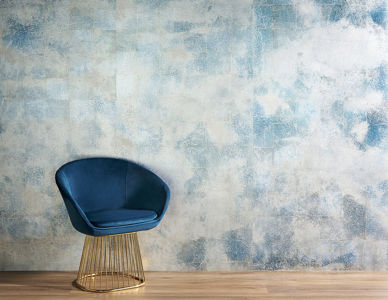 PATINA-METALS-BLUE-STEEL-PHILLIP-JEFFRIES-10082 - Phillip Jeffries Wallpaper Wallcovering