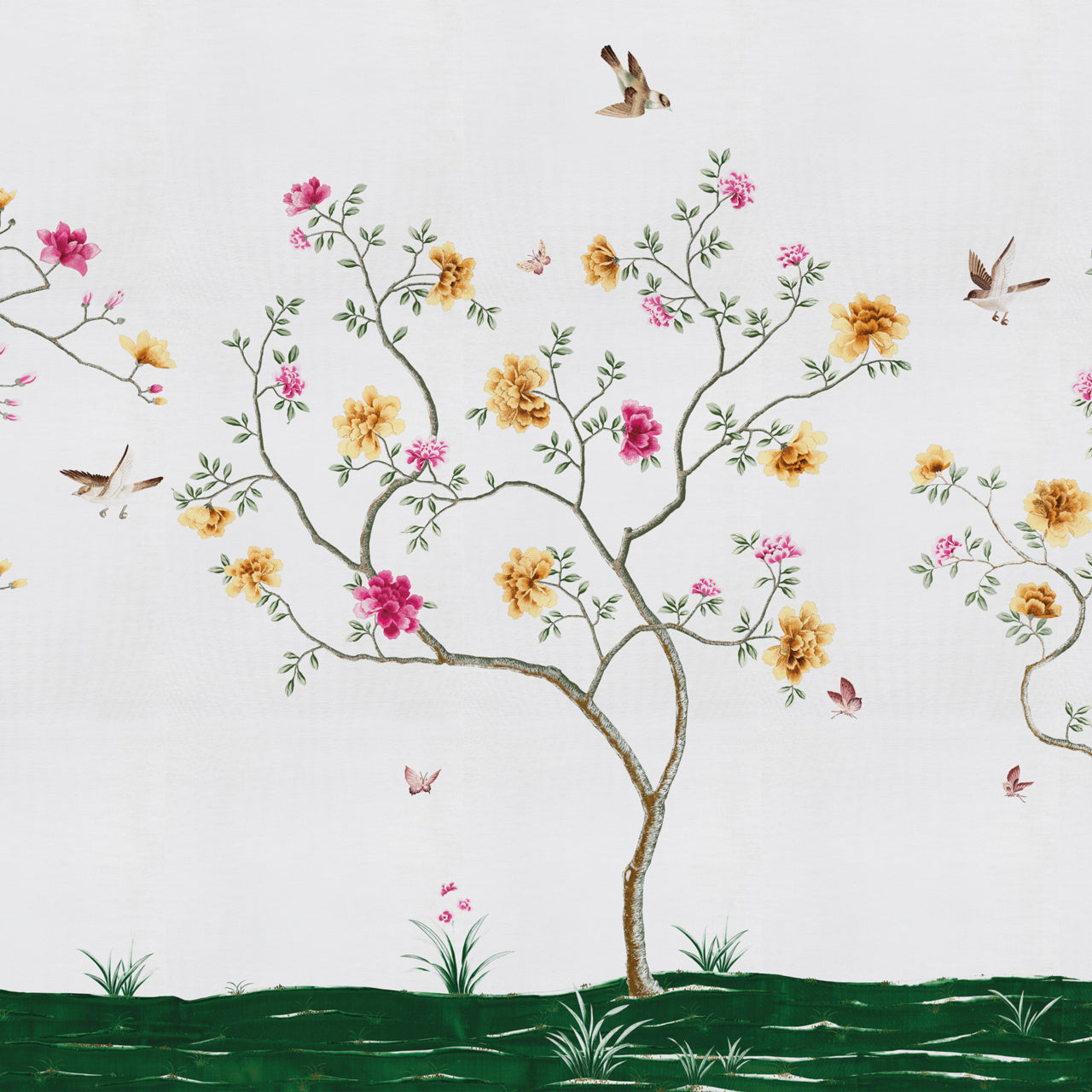 ETERNAL-SPRING-PINK-ON-VINYL-CANVAS-PHILLIP-JEFFRIES-10223 - Phillip Jeffries Wallpaper Wallcovering