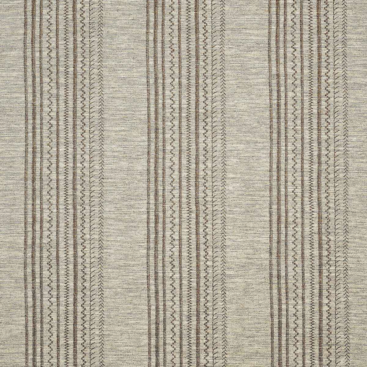 Maritime Stripe Batten Brown on Canvas Linen - Phillip Jeffries 10007
