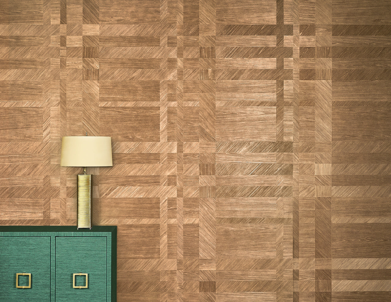 PARQUETRY-PLAID-CARAWAY-PHILLIP-JEFFRIES-31100 - Phillip Jeffries Wallpaper Wallcovering
