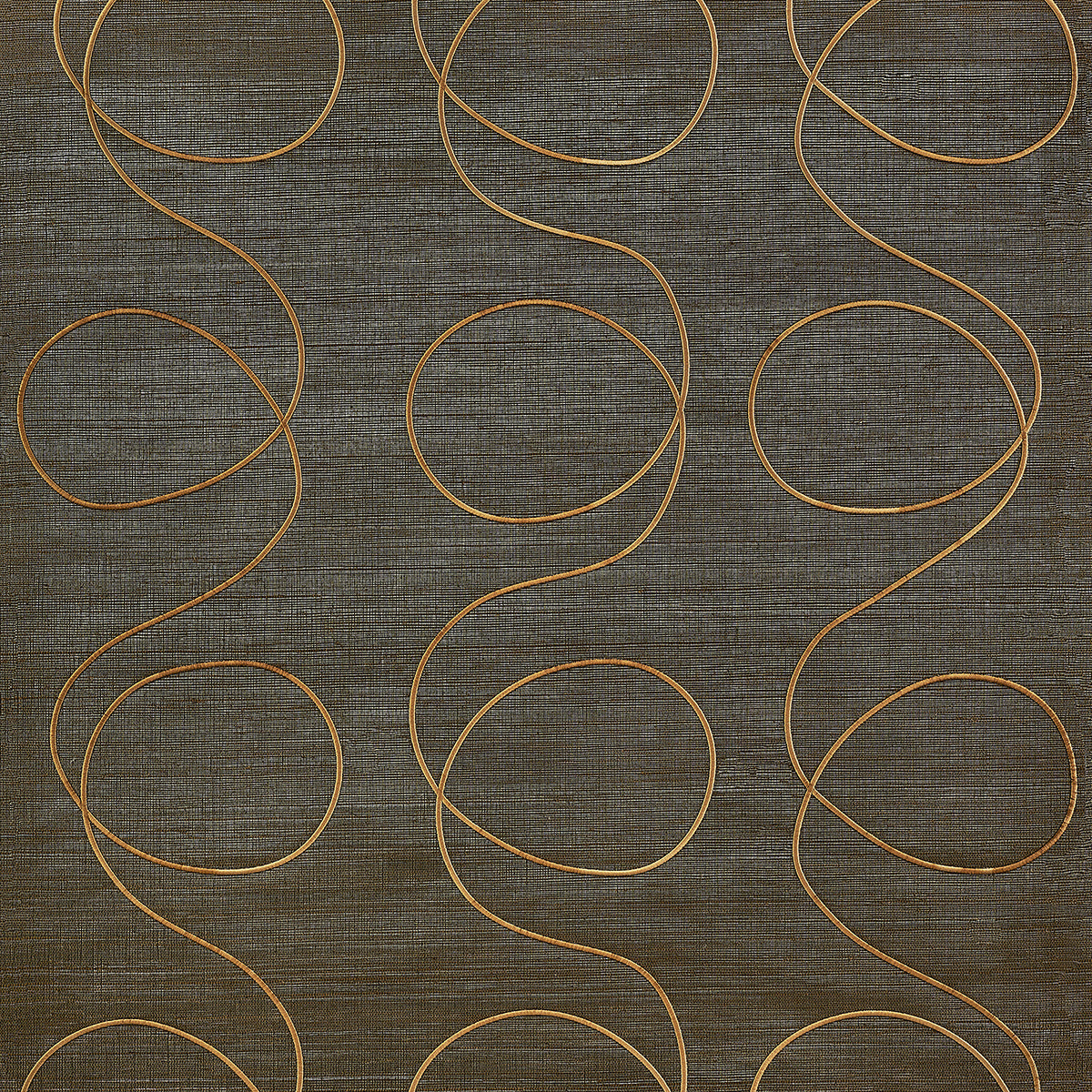 SCRIBBLES-GREY-WITH-GOLD-PHILLIP-JEFFRIES-9653 - Phillip Jeffries Wallpaper Wallcovering