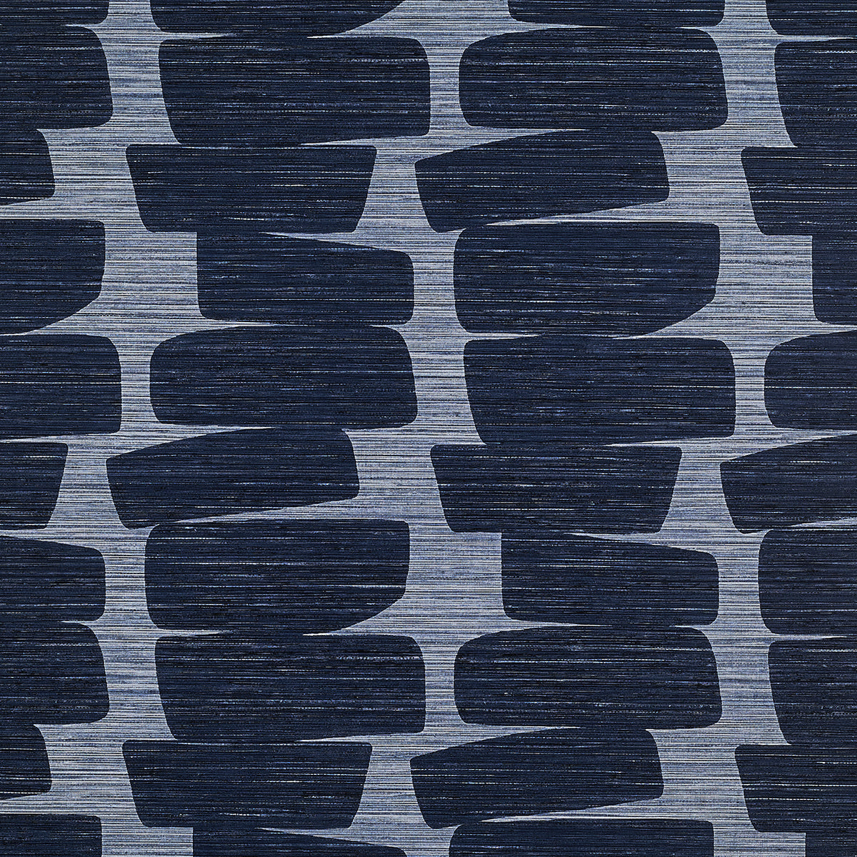 VINYL-STACKED-COBALT-GLAZE-PHILLIP-JEFFRIES-10333 - Phillip Jeffries Wallpaper Wallpaper