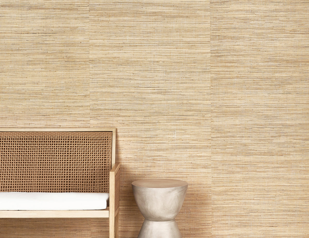 Riviera Raffia Lava Stone - Phillip Jeffries 21904 - Phillip Jeffries Wallpaper Wallpaper