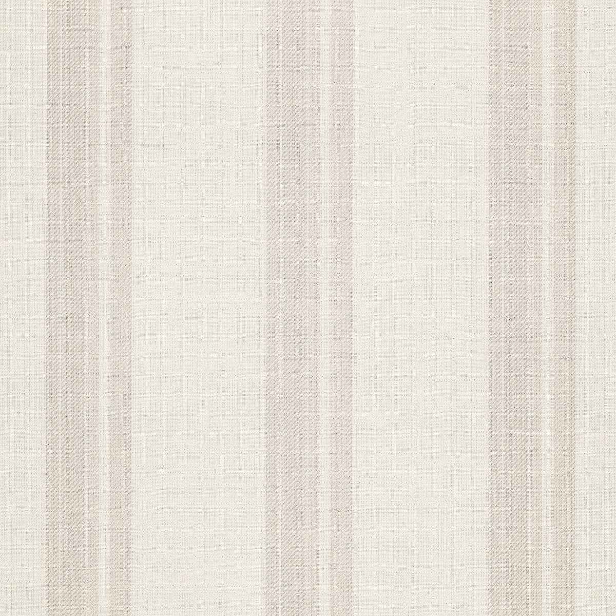 Prairie Stripe Tan and White on Canvas Linen - Phillip Jeffries 10733