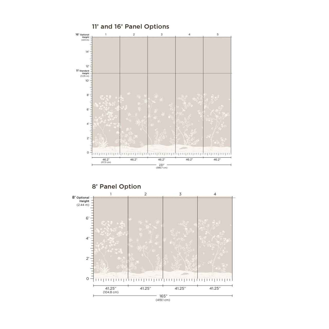 Promenade Lacewalk - Phillip Jeffries 34203 - Phillip Jeffries Wallpaper Wallcovering