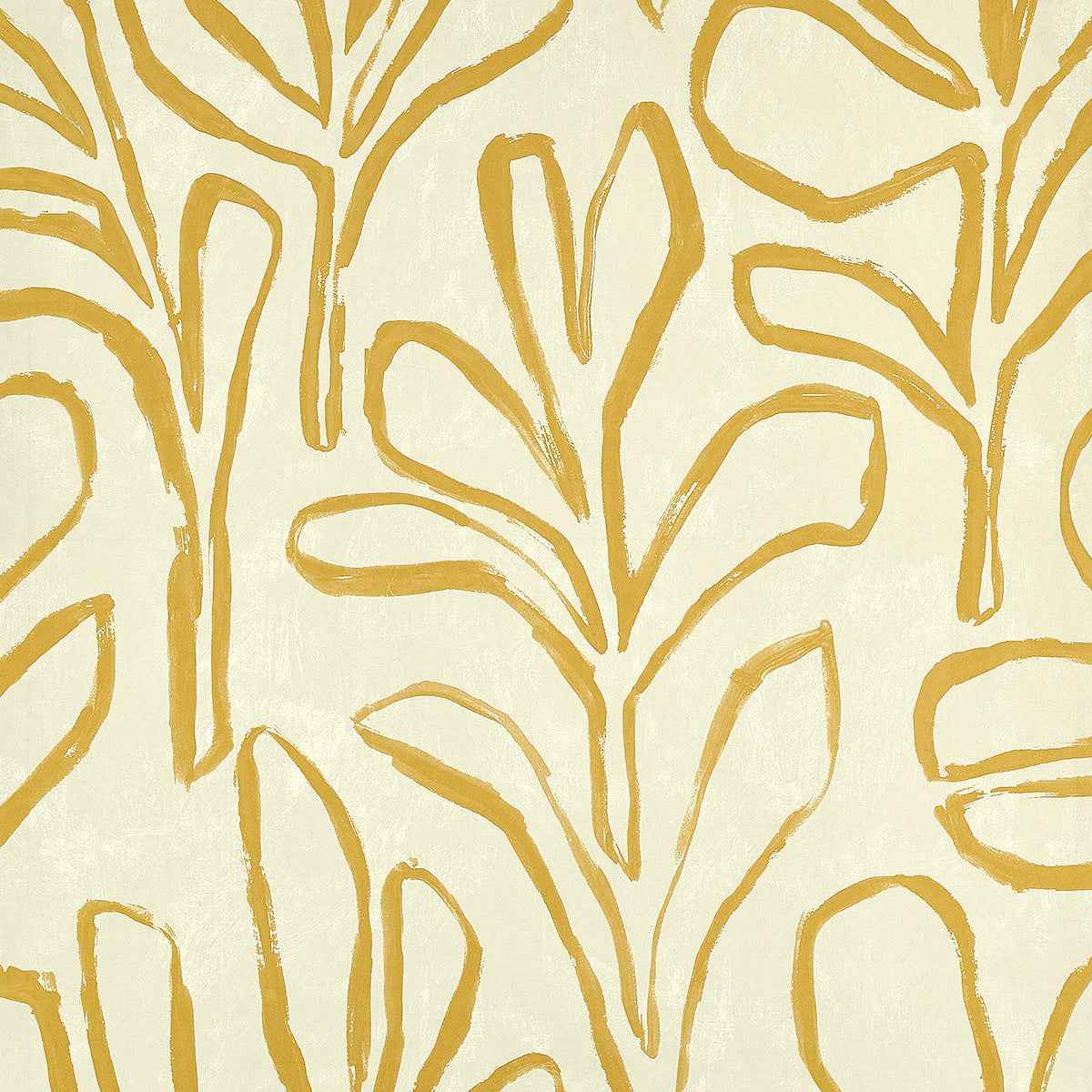 Sprig Silhouette Honey Lace on Perfect Paper - Phillip Jeffries 10308