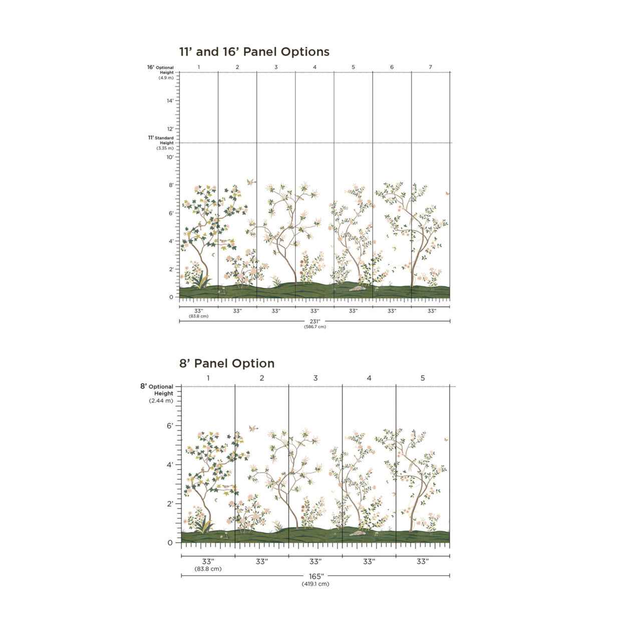 Promenade Gilded Serenade - Phillip Jeffries 34206 - Phillip Jeffries Wallpaper Wallcovering
