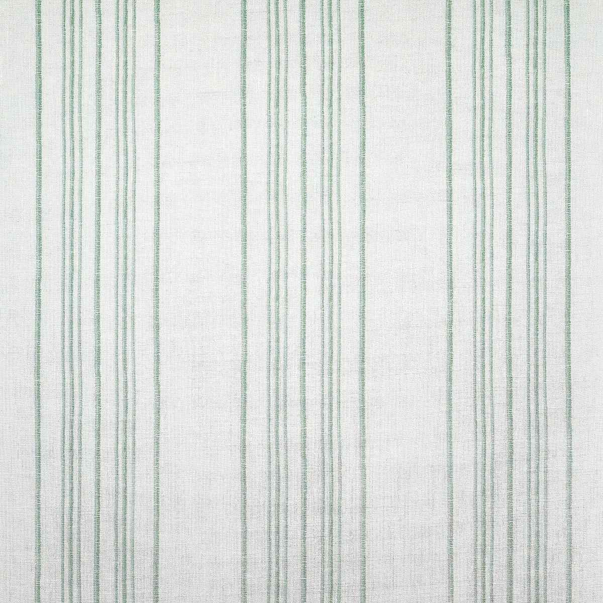 Sailor Stripe Mainsail Mint on Canvas Linen - Phillip Jeffries 9997