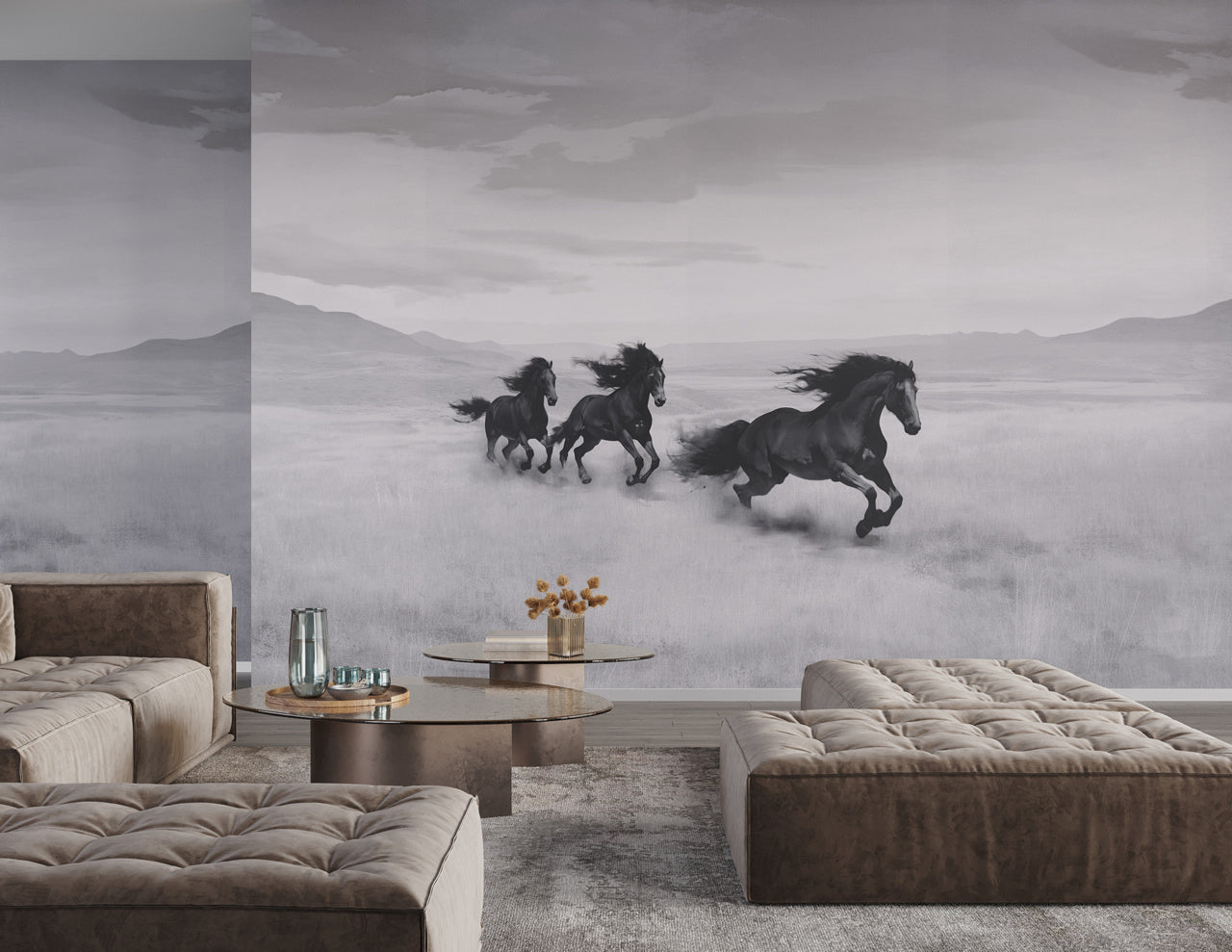 UNTAMED-MONOCHROME-BLAZE-ON-PJ-PVC-FREE-PHILLIP-JEFFRIES-10643 - Phillip Jeffries Wallpaper Wallcovering