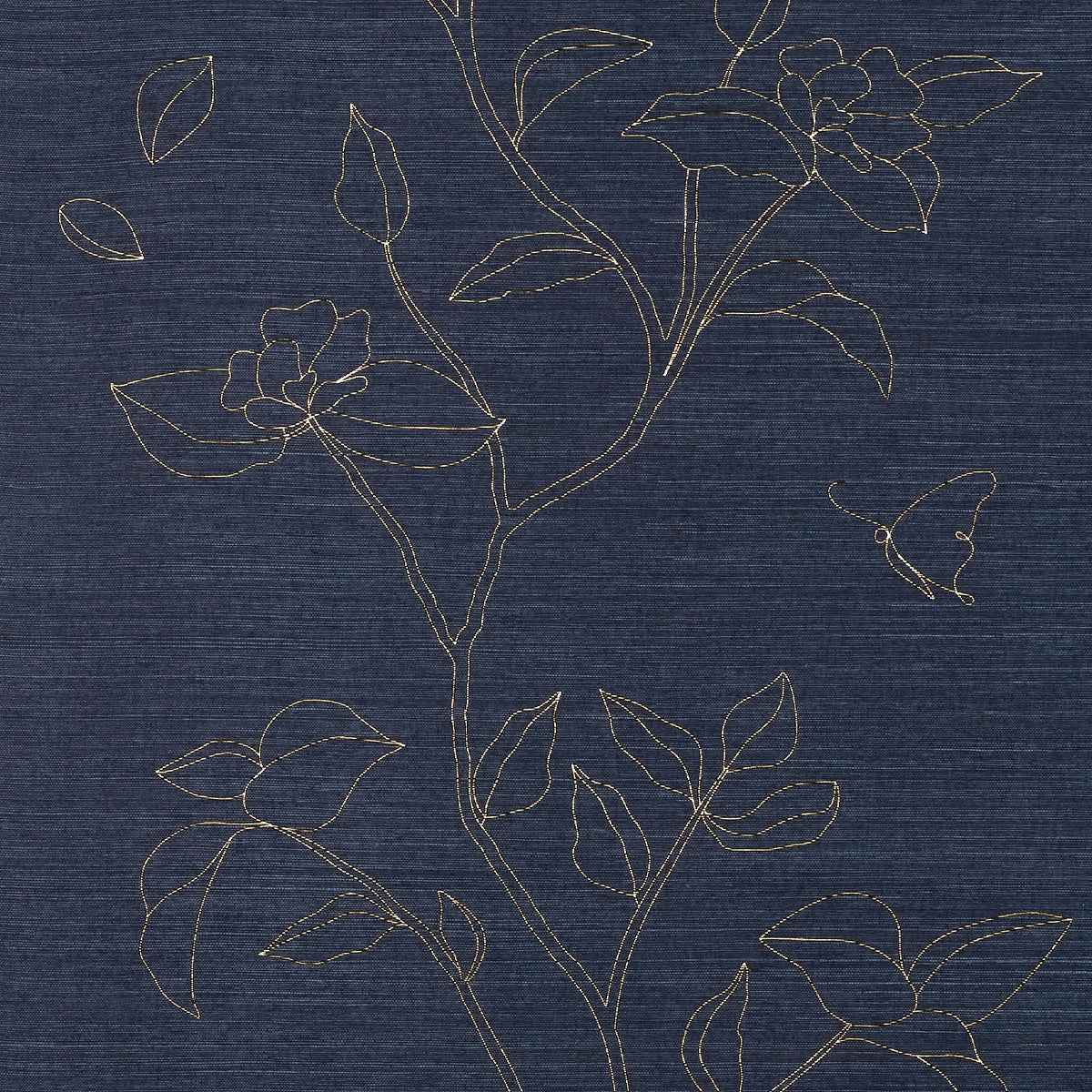 Garden Grass Bluebell - Phillip Jeffries 9532 - Phillip Jeffries Wallpaper Wallpaper
