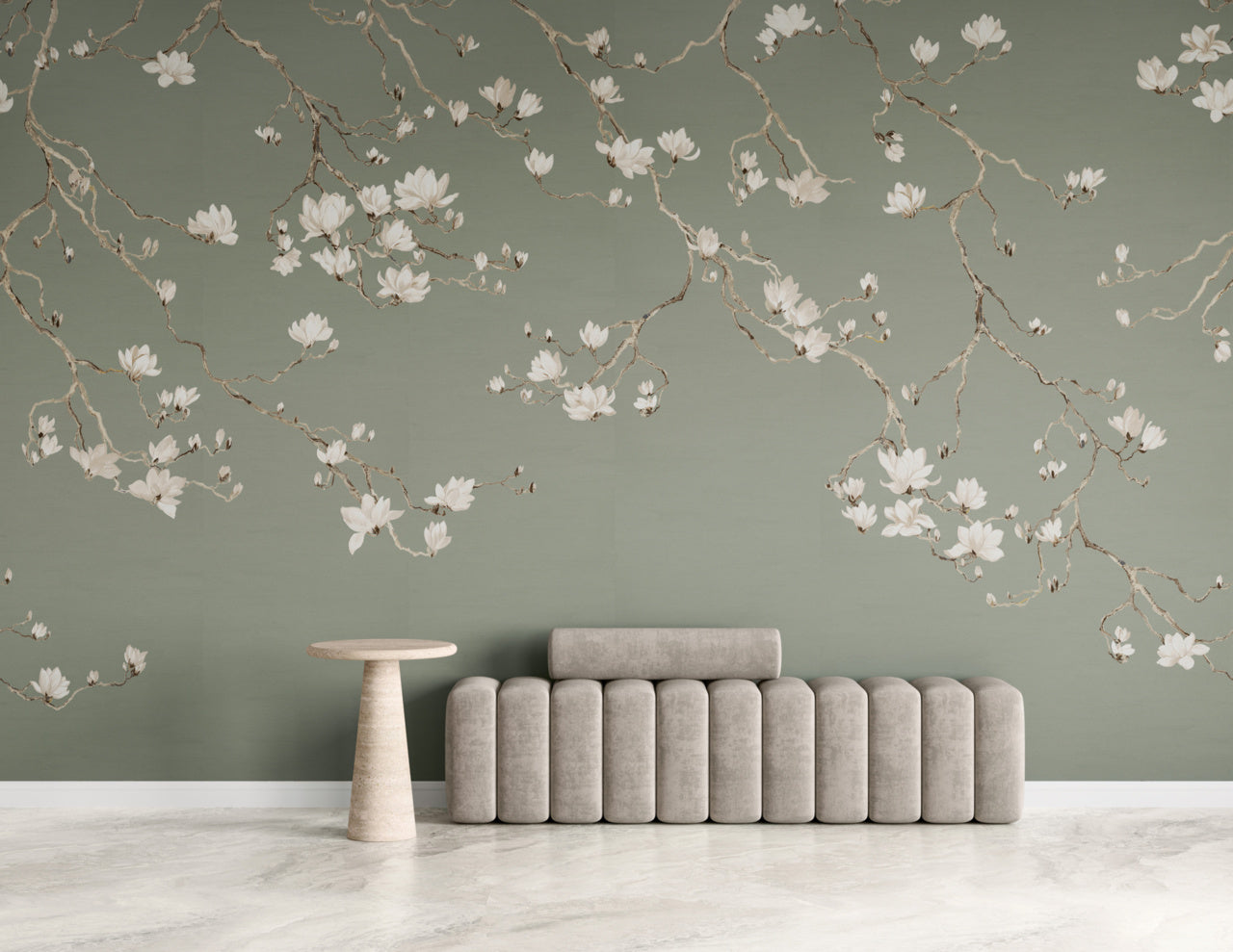 BLOSSOM-SAGE-BLOOM-ON-GLAM-GRASS-PHILLIP-JEFFRIES-36405 - Phillip Jeffries Wallpaper Wallcovering