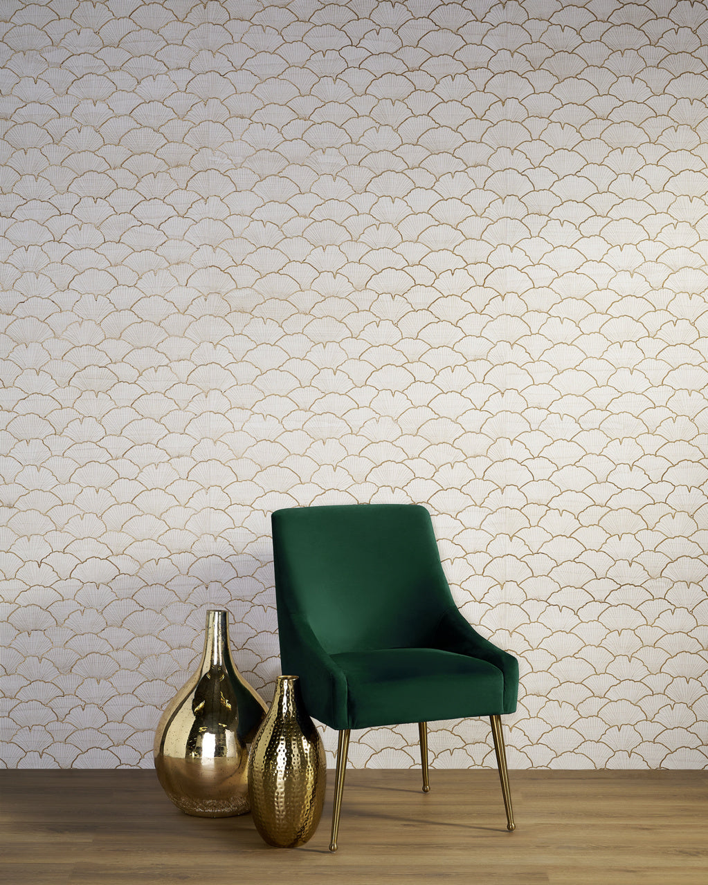 WAVES-OF-WOOD-GREY-WITH-GOLD-PHILLIP-JEFFRIES-9870 - Phillip Jeffries Wallpaper Wallcovering
