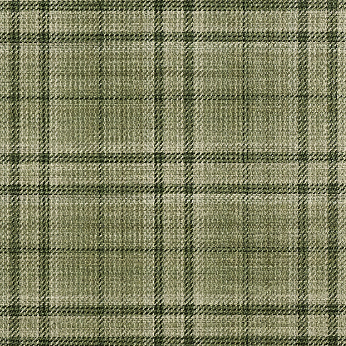 Caldwell Plaid Moss Shadow on Woven Walls - Phillip Jeffries 43206 - Phillip Jeffries Wallpaper Wallpaper