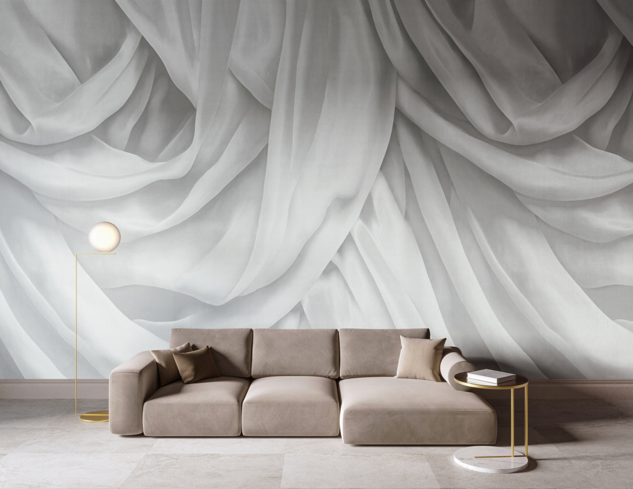 DRAMA-GHOSTED-SATIN-ON-SATEEN-CLUB-PHILLIP-JEFFRIES-35800 - Phillip Jeffries Wallpaper Wallcovering