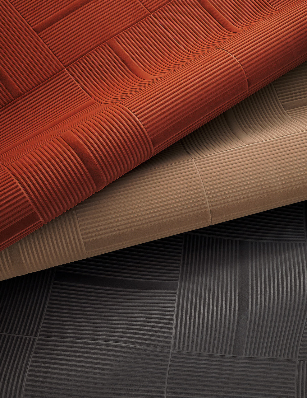TUFTED-TILES-CAMEL-PHILLIP-JEFFRIES-10067 - Phillip Jeffries Wallpaper Wallpaper