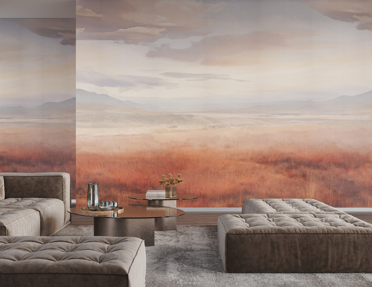 RANGE-RUST-ON-TRANQUIL-WEAVE-PHILLIP-JEFFRIES-10651 - Phillip Jeffries Wallpaper Wallcovering