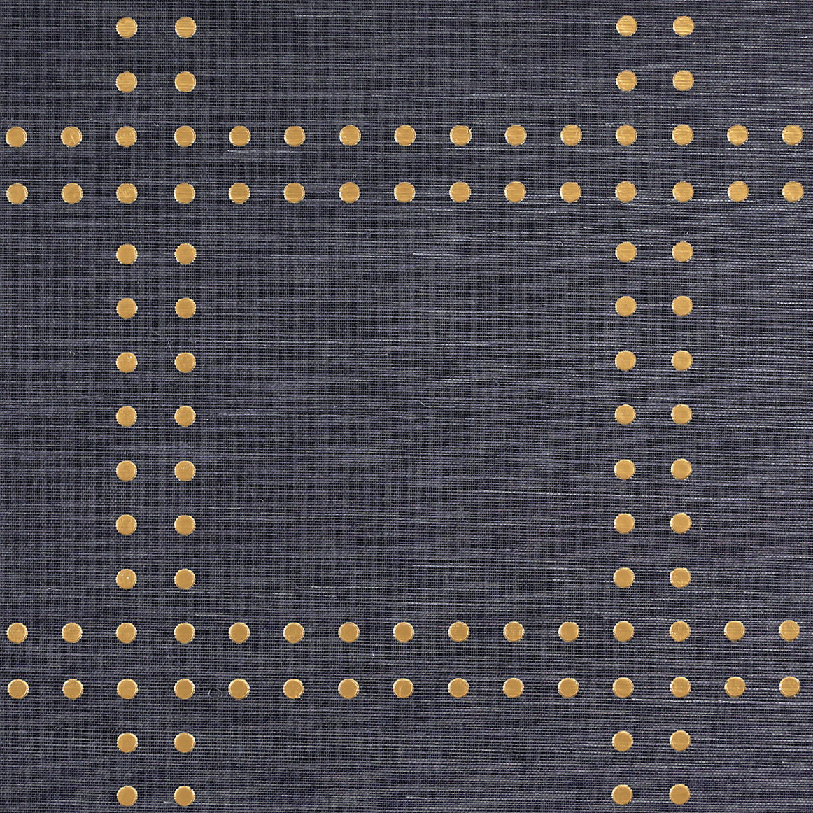 RIVETS-GOLD-ON-MANILA-HEMP-PHILLIP-JEFFRIES-5700 - Phillip Jeffries Wallpaper Wallcovering