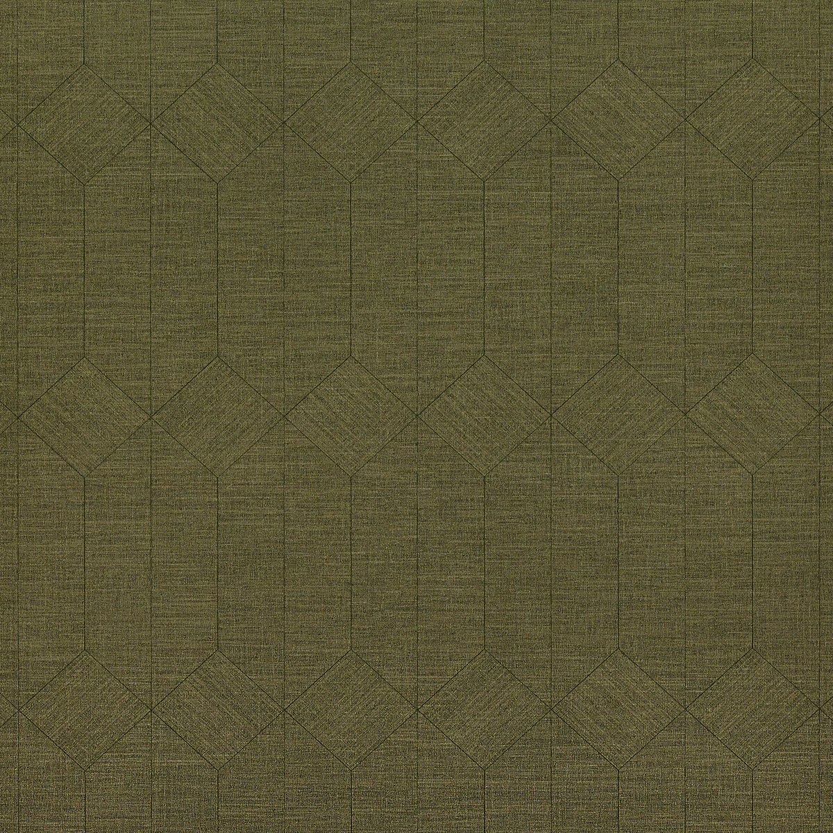 Vinyl Voyage Olive Green - Phillip Jeffries 34508 - Phillip Jeffries Wallpaper Wallpaper