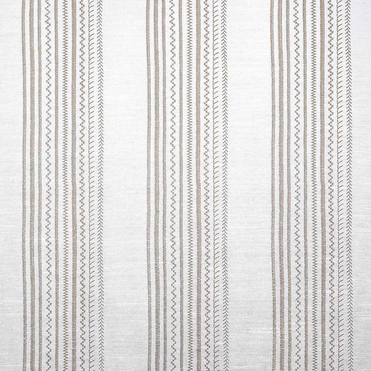 Maritime Stripe Belay Biscuit on Vinyl Canvas - Phillip Jeffries 10002
