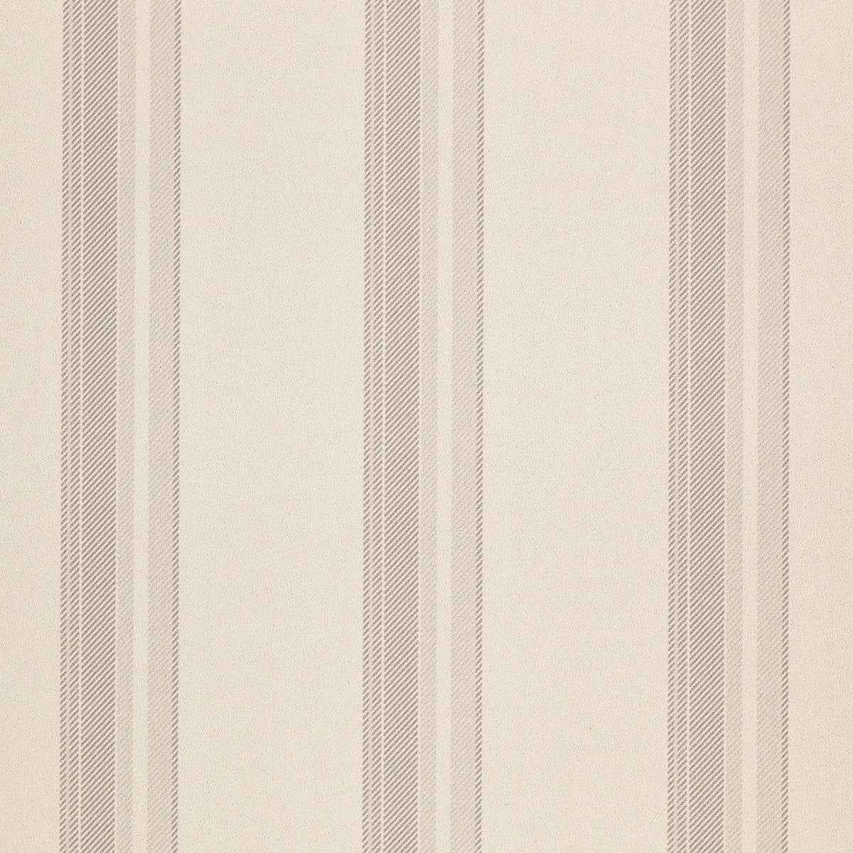 Prairie Stripe Grey and Cream on Suede Lounge - Phillip Jeffries 10736