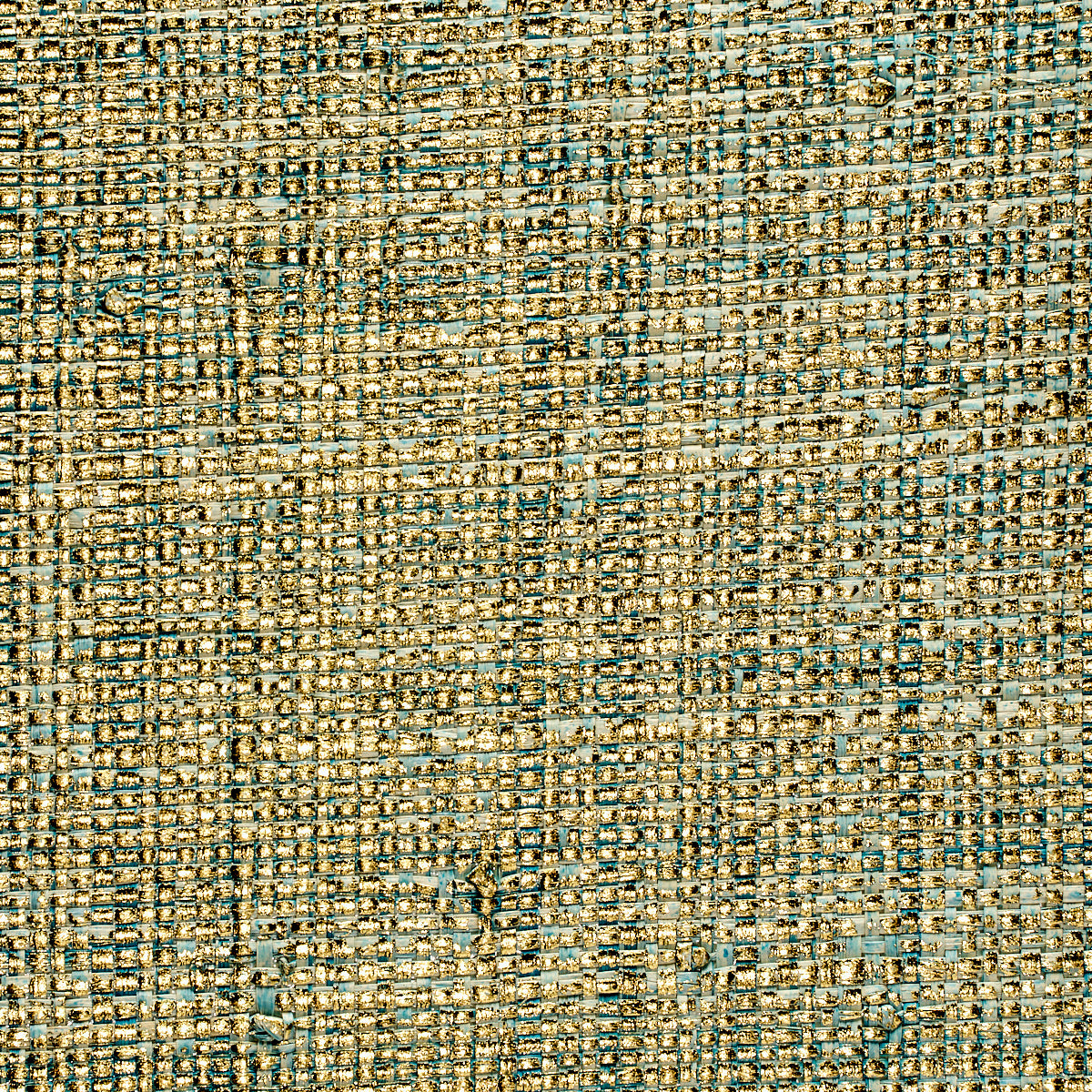 MAXS-METALLIC-RAFFIA-CARVED-TEAL-PHILLIP-JEFFRIES-4531 - Phillip Jeffries Wallpaper Wallpaper