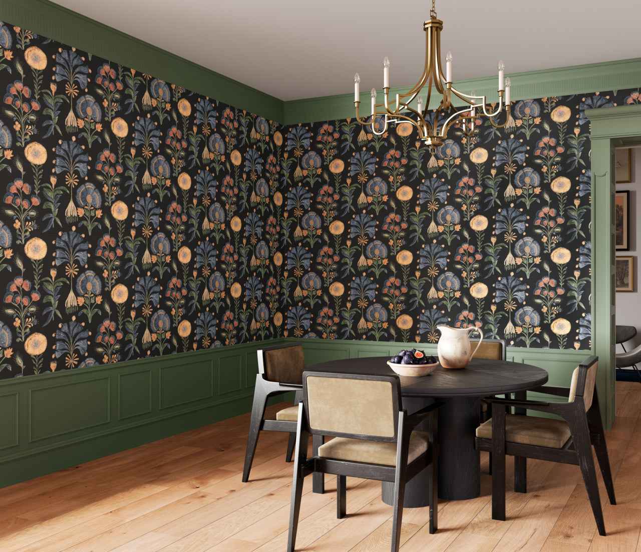 Posy Phantom Bloom - Phillip Jeffries 40405 - Phillip Jeffries Wallpaper Wallcovering