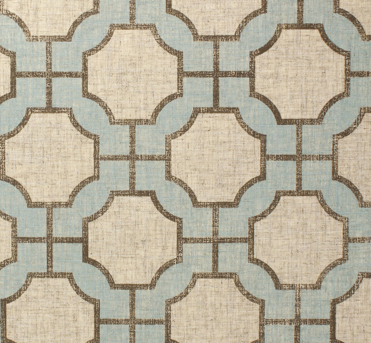 IMPERIAL-GATES-DOVE-AND-TAUPE-ON-CLASSIC-LINEN-PHILLIP-JEFFRIES-5191 - Phillip Jeffries Wallpaper Wallcovering