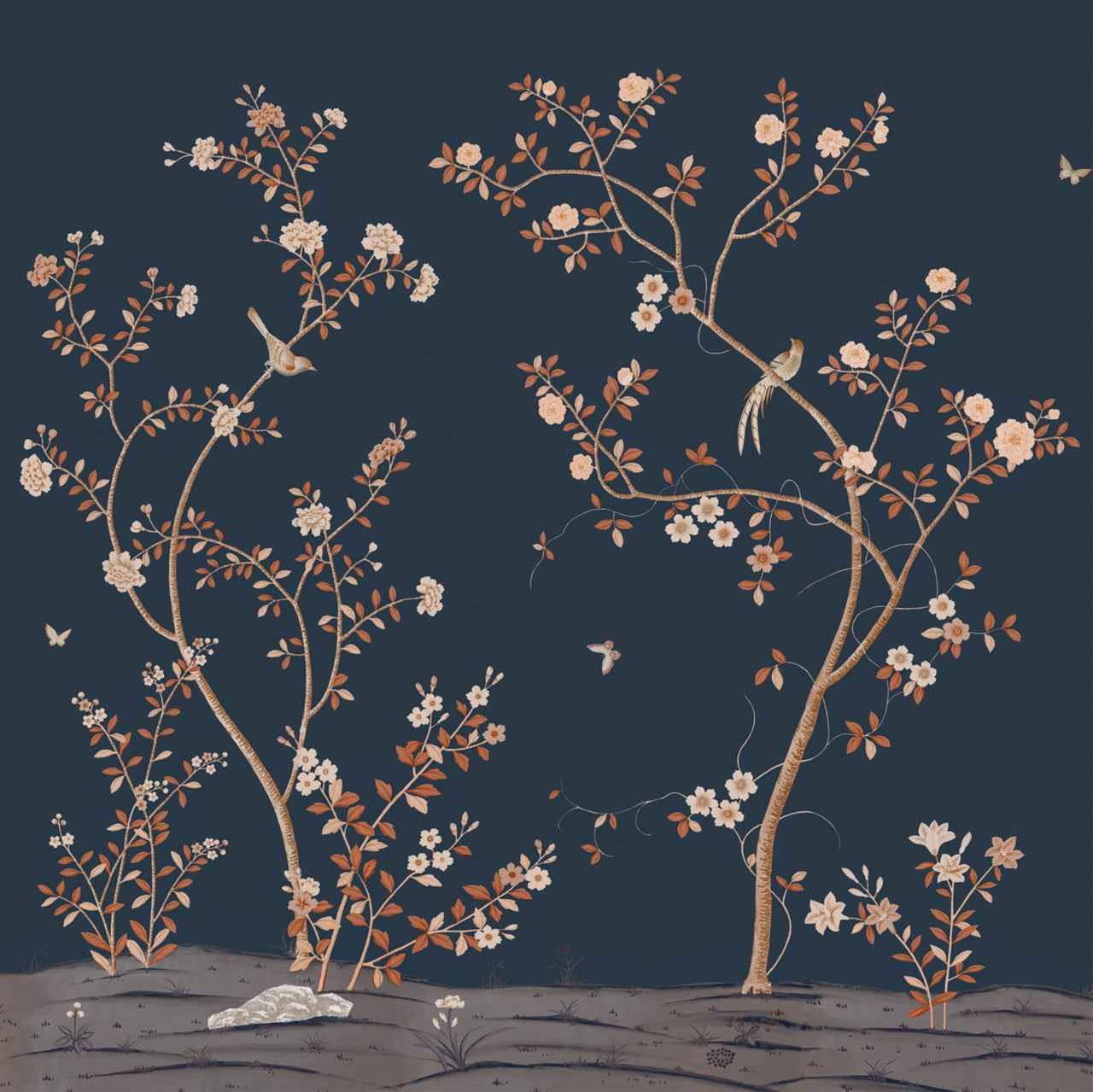 Promenade Moonlit Garden - Phillip Jeffries 34209 - Phillip Jeffries Wallpaper Wallcovering