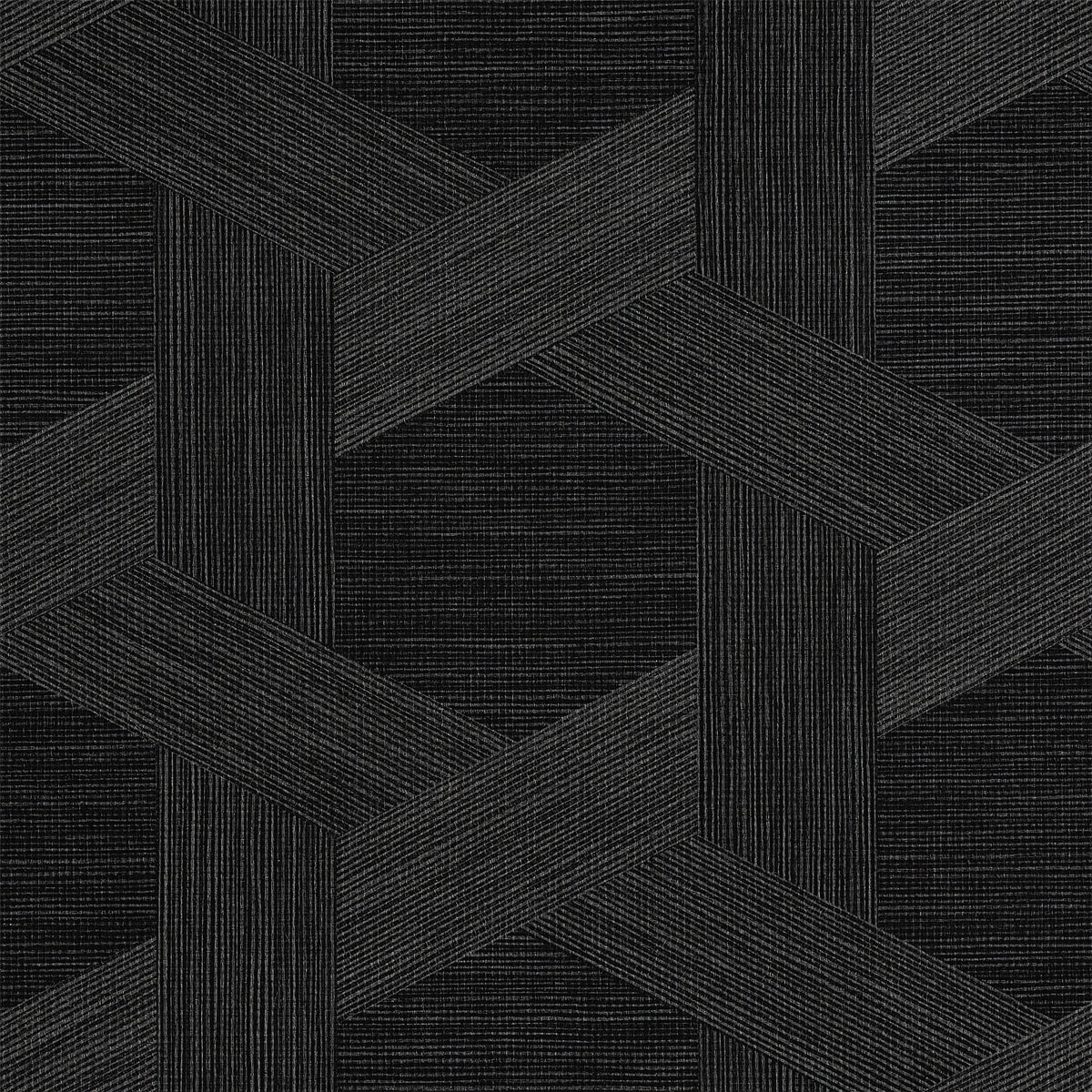 VINYL-WOVEN-SISAL-CHARCOAL-AURA-PHILLIP-JEFFRIES-8127 - Phillip Jeffries Wallpaper Wallpaper