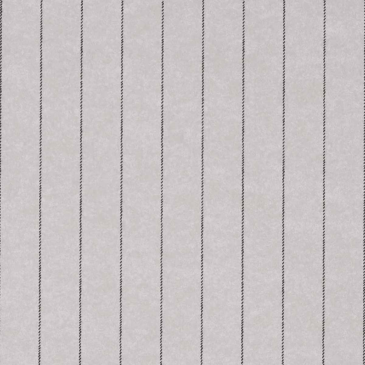 VINYL-SAVILE-SUITING-PINSTRIPE-BLACK-ON-WHITE-PHILLIP-JEFFRIES-2138 - Phillip Jeffries Wallpaper Wallpaper