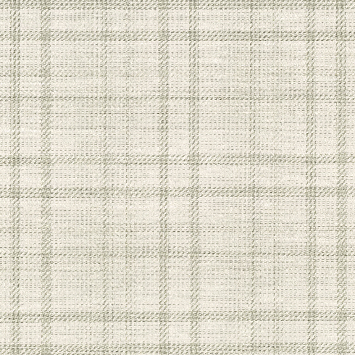 Caldwell Plaid Porcelain Thread on Woven Walls - Phillip Jeffries 43200