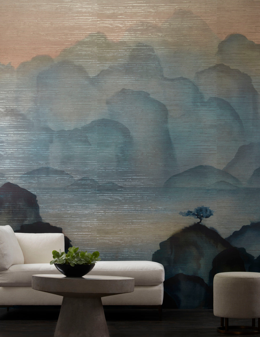 MIST-FOG-ON-VINYL-GILDED-AGE-PHILLIP-JEFFRIES-4800 - Phillip Jeffries Wallpaper Wallcovering