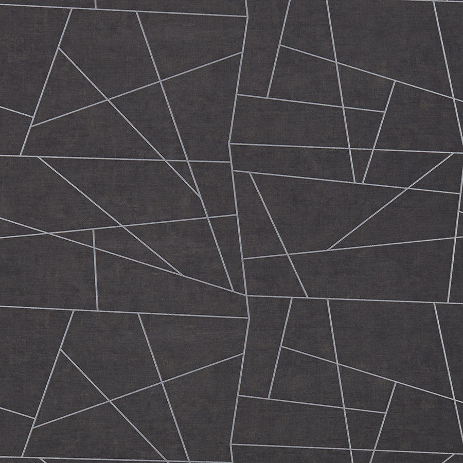 VINYL-ABSTRACT-GEOMETRIC-CHARCOAL-LINES-PHILLIP-JEFFRIES-6496 - Phillip Jeffries Wallpaper Wallpaper