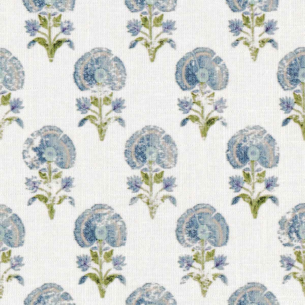 Manor House Indigo Alcove - Phillip Jeffries 40304 - Phillip Jeffries Wallpaper Wallcovering