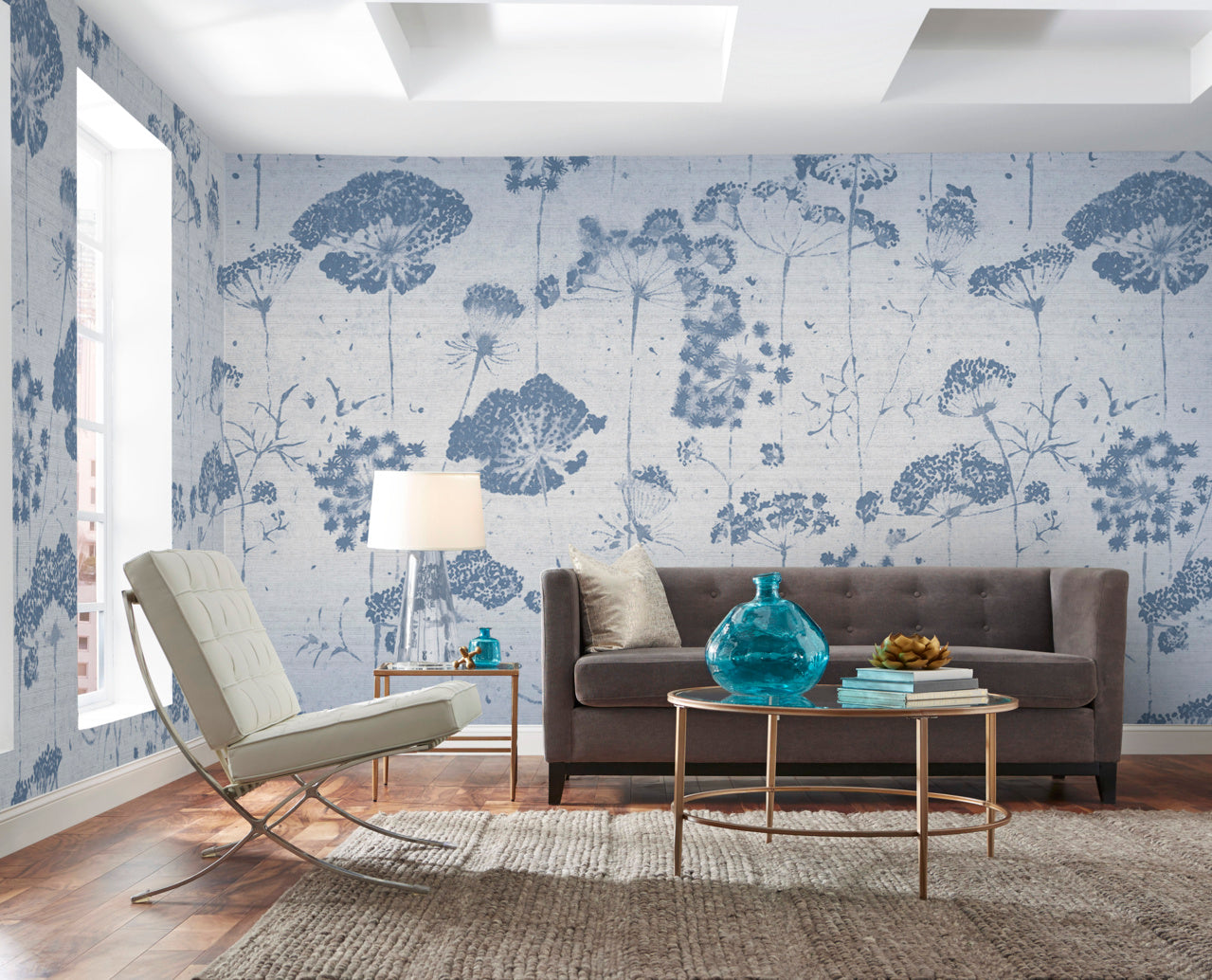 WISH-BRIGHT-SIDE-ON-CANVAS-LINEN-PHILLIP-JEFFRIES-6104 - Phillip Jeffries Wallpaper Wallcovering