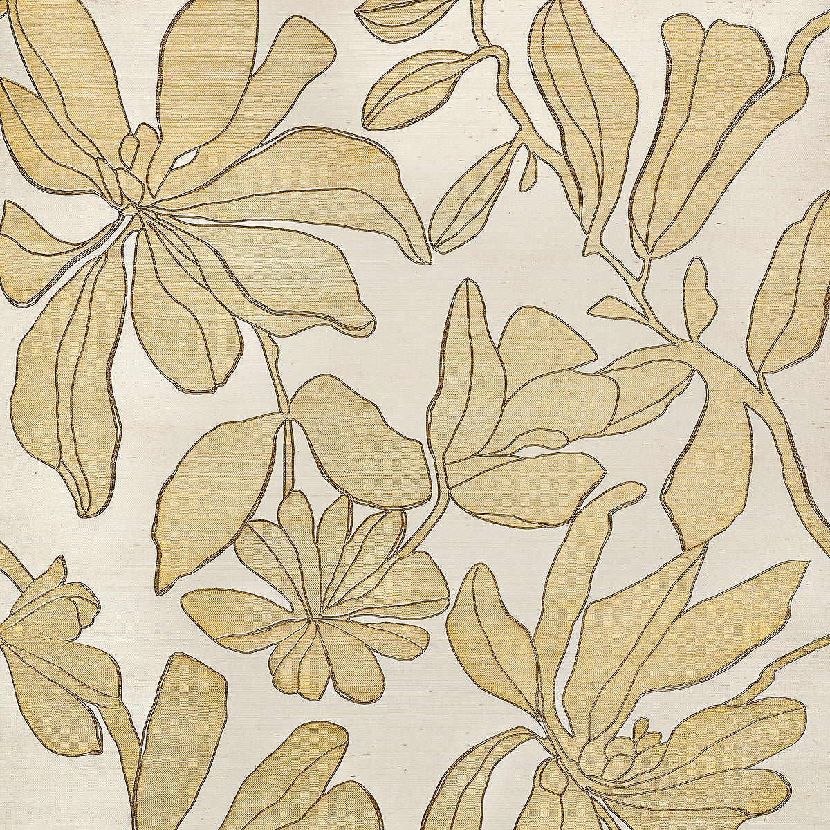 PEEKABOO-PETALS-GLOWING-GARDEN-PHILLIP-JEFFRIES-25400 - Phillip Jeffries Wallpaper Wallcovering