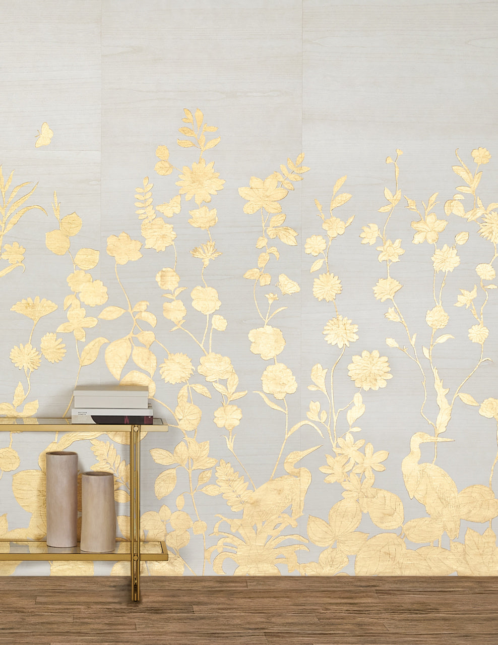 FLOURISH-GOLDEN-DAYLIGHT-PHILLIP-JEFFRIES-10346 - Phillip Jeffries Wallpaper Wallcovering