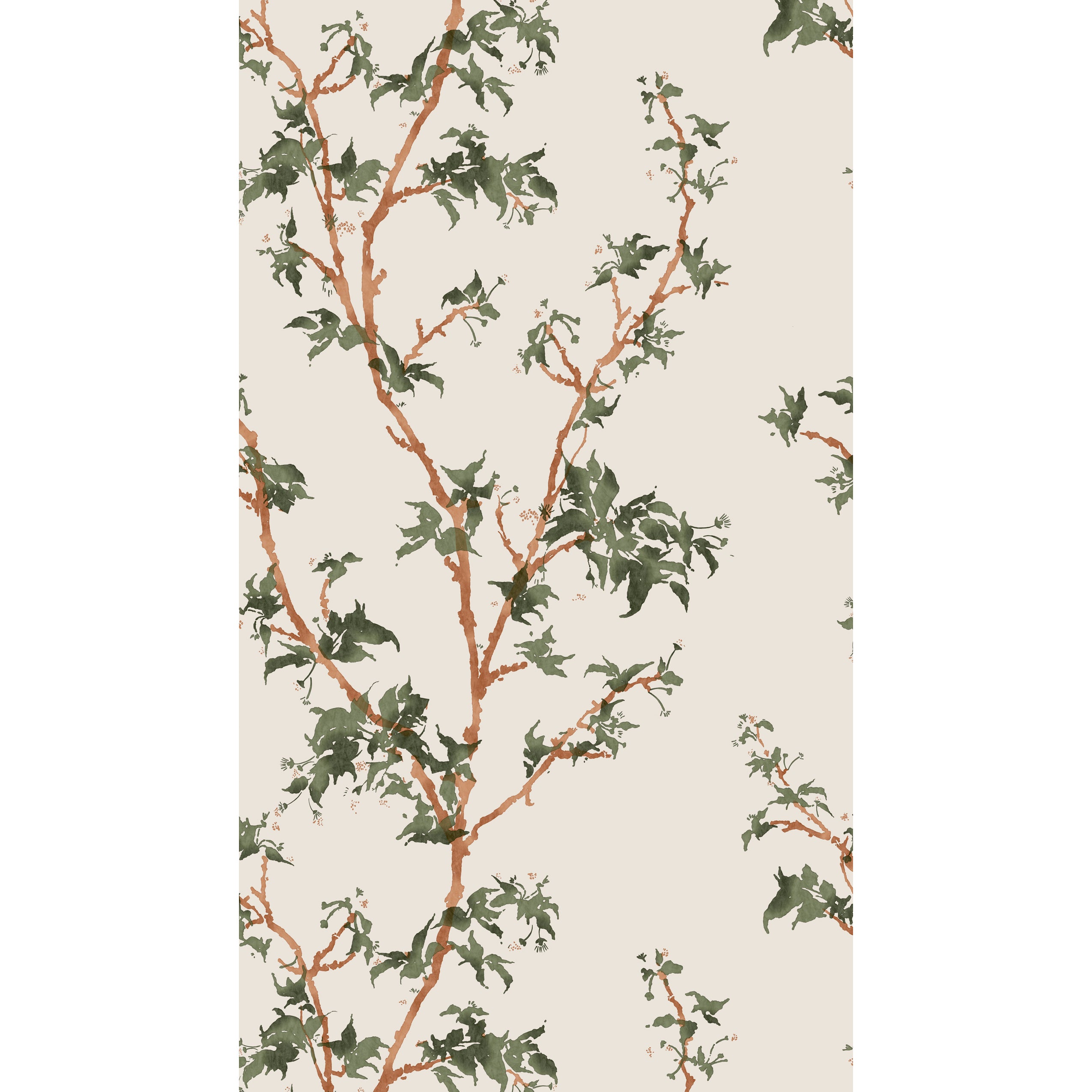 Chinese Branch - Leaf Green - Cole & Son Wallpaper
